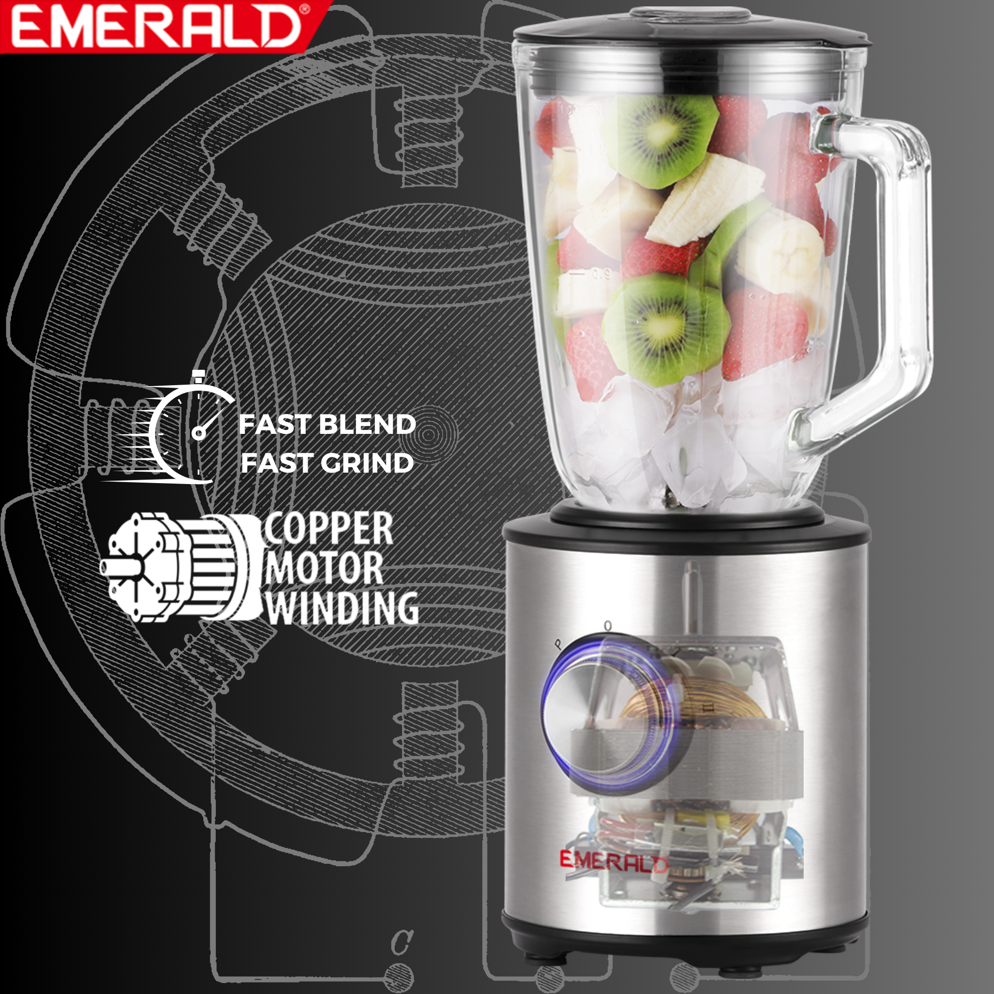 EK730MBG Blender & Grinder