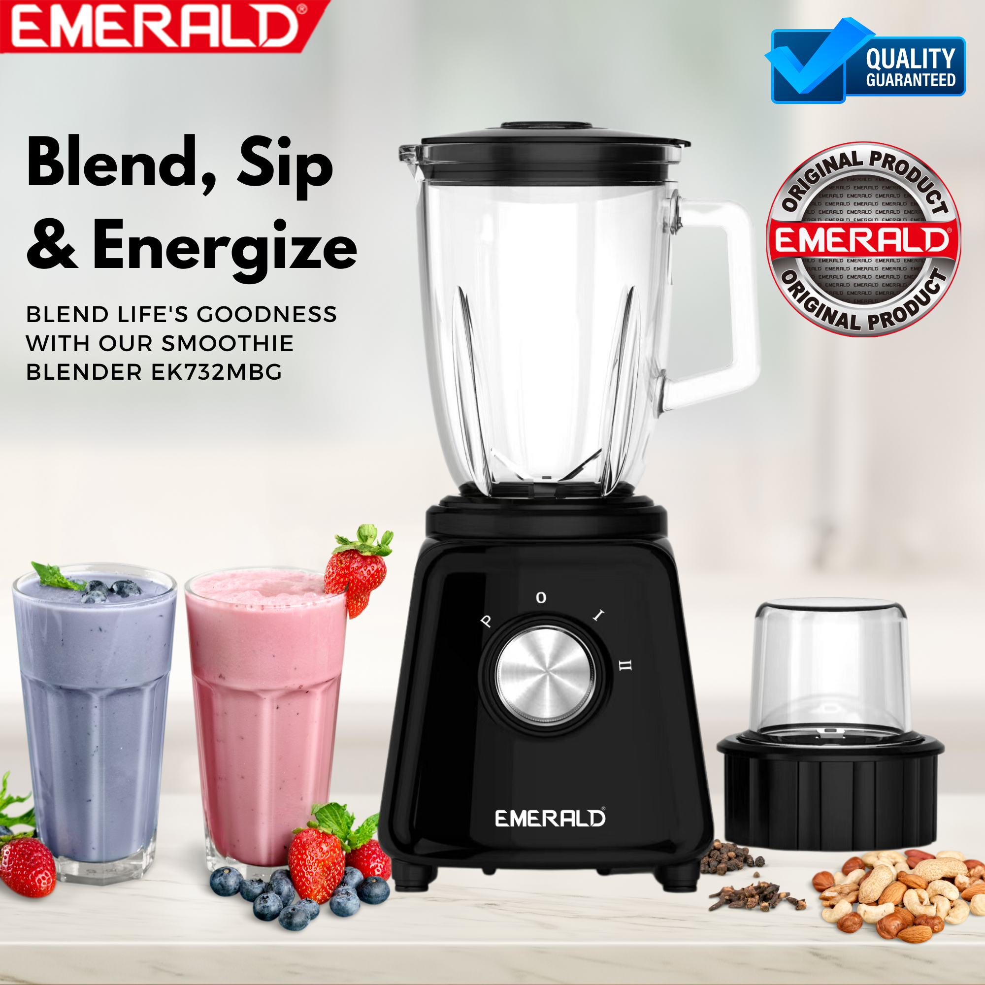 EK732MBG Blender & Grinder