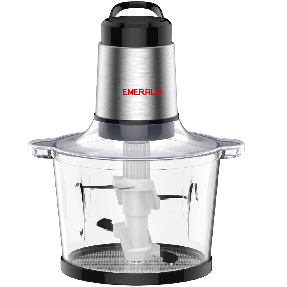 EK798SG Quad Blade 2 Litres Glass Chopper
