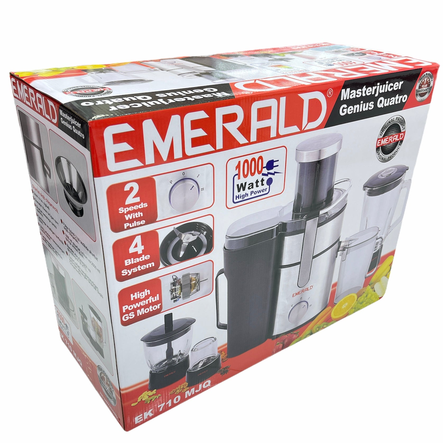 EK711MJQ Juicer, Blender & Grinder (4in1)