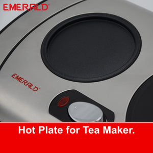 EA1700KG Contemporary Office Electric Kettle + Hot Plate Tea Pot Set